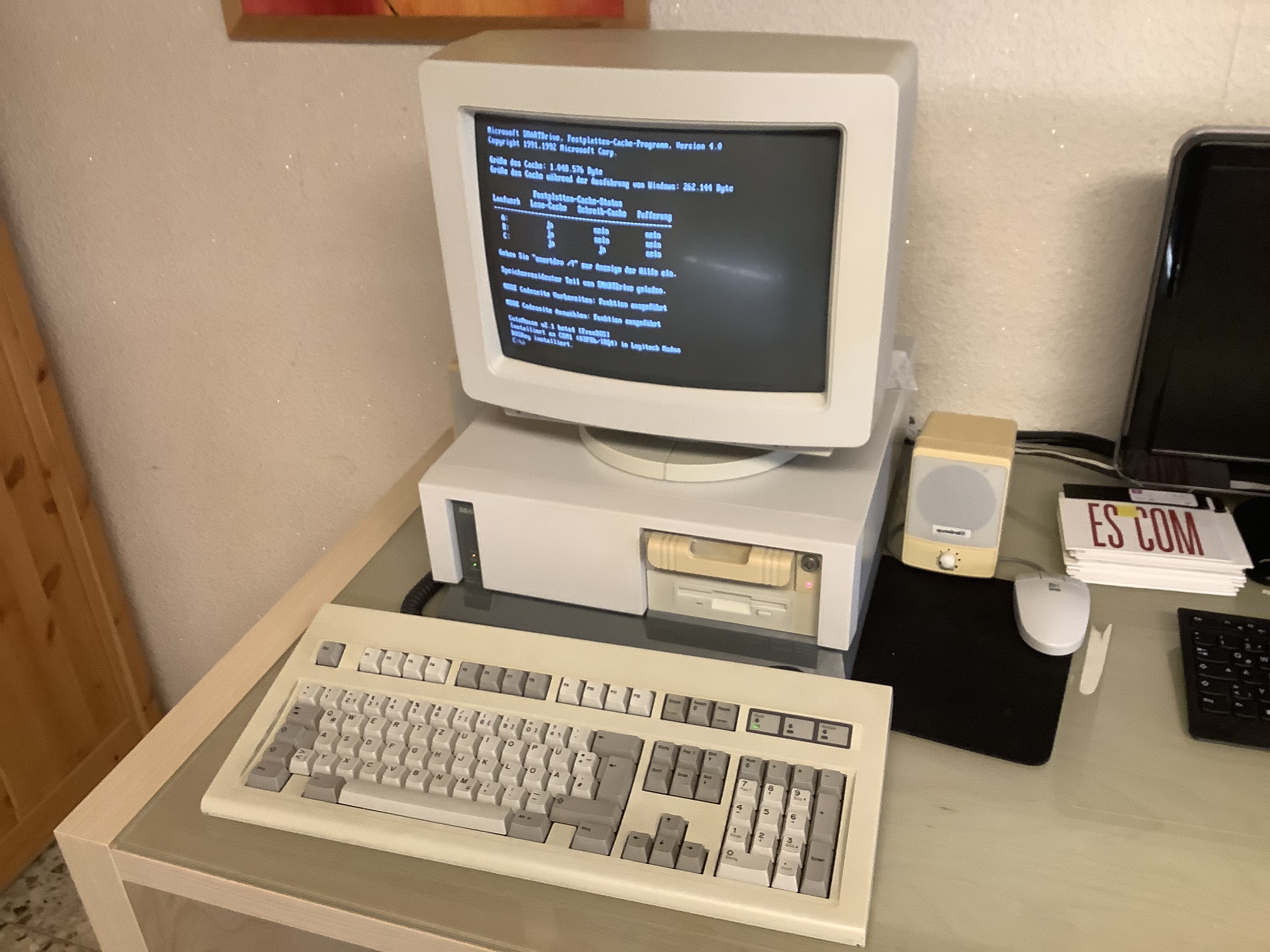 Gesamtansicht des fertig aufbereiteten Atari PC5
